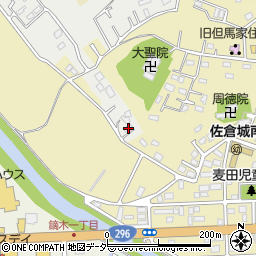 千葉県佐倉市城内町1周辺の地図