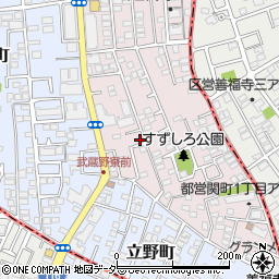 東京都練馬区関町南2丁目20-29周辺の地図