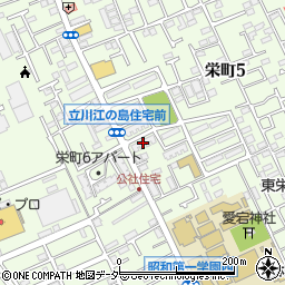 東京都立川市栄町5丁目21-1-5周辺の地図