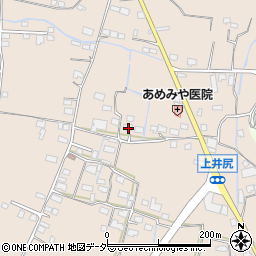 山梨県甲州市塩山上井尻1465周辺の地図