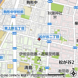 北上野二周辺の地図