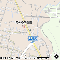 山梨県甲州市塩山上井尻1416周辺の地図