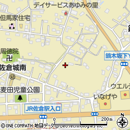千葉県佐倉市鏑木町41周辺の地図