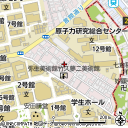 東京都文京区弥生2丁目7-1周辺の地図