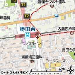 mister Donut 勝田台ショップ周辺の地図