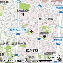 東京都台東区松が谷3丁目7-2周辺の地図