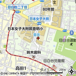 東京都文京区目白台1丁目18-4周辺の地図