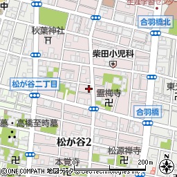 東京都台東区松が谷3丁目4-10周辺の地図