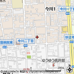 大嶋ハウス周辺の地図