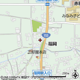 長野県駒ヶ根市赤穂福岡8824周辺の地図