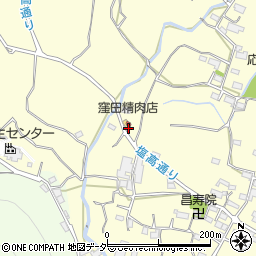 山梨県甲州市塩山千野3850周辺の地図