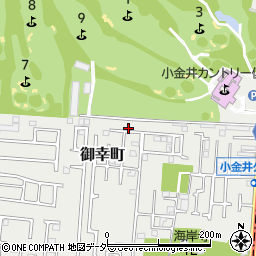 東京都小平市御幸町283-17周辺の地図