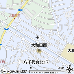 千葉県八千代市大和田666-9周辺の地図