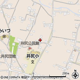 山梨県甲州市塩山上井尻1694周辺の地図