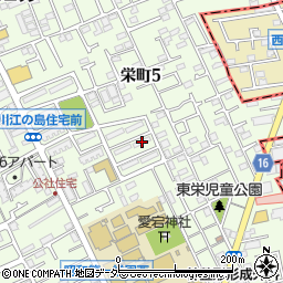 東京都立川市栄町5丁目21-1-11周辺の地図