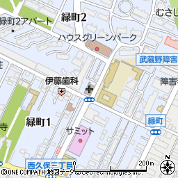 武蔵野市立高齢者総合センター デイサービスセンター周辺の地図