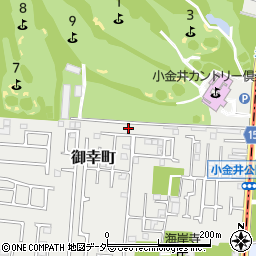 東京都小平市御幸町283-7周辺の地図