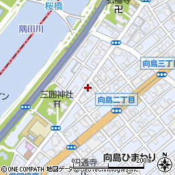 株式会社東京白衣　業務部周辺の地図