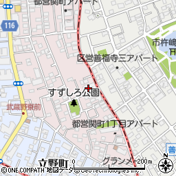 東京都練馬区関町南2丁目13-2周辺の地図