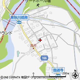 東京都八王子市高月町1197周辺の地図