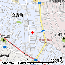 東京都練馬区立野町13周辺の地図