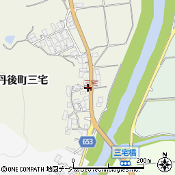 京都府京丹後市丹後町三宅265周辺の地図