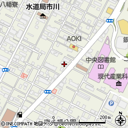 花沢マンション周辺の地図