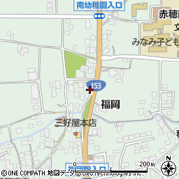 長野県駒ヶ根市赤穂福岡8822周辺の地図