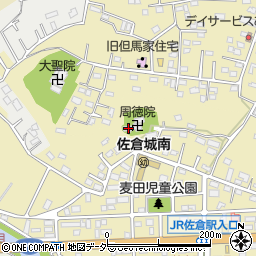 千葉県佐倉市鏑木町625周辺の地図