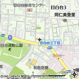 東京都文京区目白台3丁目15-3周辺の地図