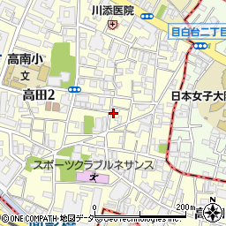 東京都豊島区高田1丁目31-6周辺の地図