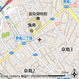 東京都墨田区京島周辺の地図