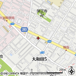 まいばすけっと市川大和田５丁目店周辺の地図