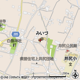 山梨県甲州市塩山上井尻692-1周辺の地図