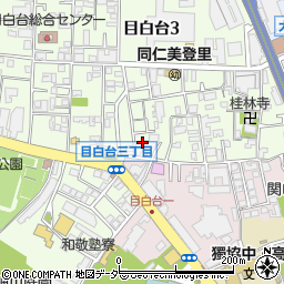 東京都文京区目白台3丁目9-5周辺の地図