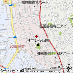 東京都練馬区関町南2丁目13-8周辺の地図