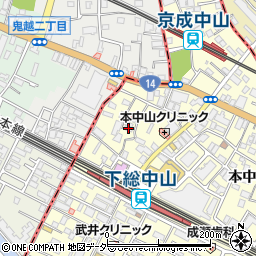 宮田荘周辺の地図