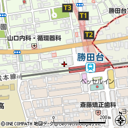 大福堂　勝田台駅前店周辺の地図