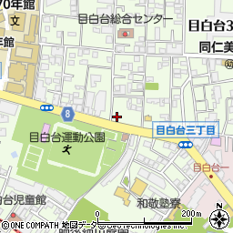 東京都文京区目白台3丁目16-5周辺の地図