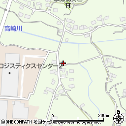 千葉県富里市立沢203周辺の地図