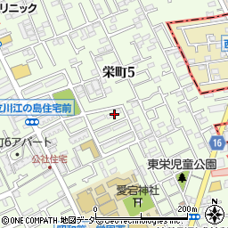 東京都立川市栄町5丁目21-1-9周辺の地図