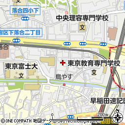 東京都新宿区下落合1丁目4周辺の地図