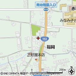 長野県駒ヶ根市赤穂福岡8818周辺の地図