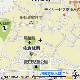 千葉県佐倉市鏑木町631周辺の地図