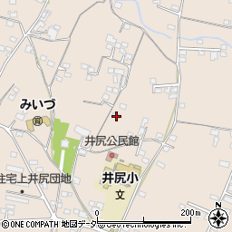 山梨県甲州市塩山上井尻1706周辺の地図