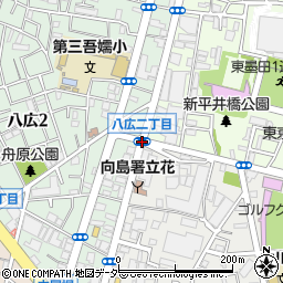 東墨田１周辺の地図