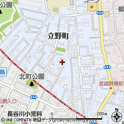 東京都練馬区立野町18周辺の地図