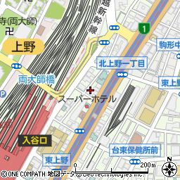 住友不動産株式会社　住友不動産上野ビル４号館周辺の地図