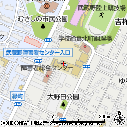 武蔵野市立大野田小学校周辺の地図
