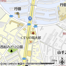 マルヤ西船橋店周辺の地図